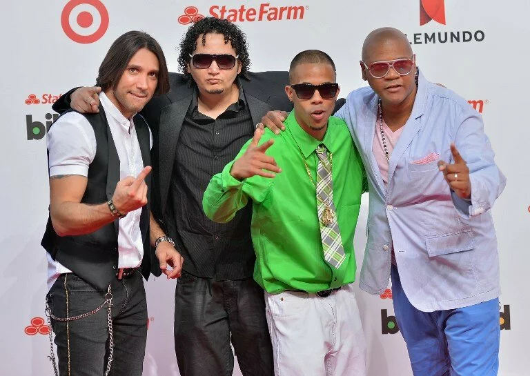 MIAMI, FL - APRIL 25: Proyecto Uno arrive at Billboard Latin Music Awards 2013 at Bank United Center on April 25, 2013 in Miami, Florida. Gustavo Caballero/Getty Images/AFP