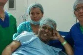 Wilfrido Vargas es operado en Colombia tras padecer hernia discal