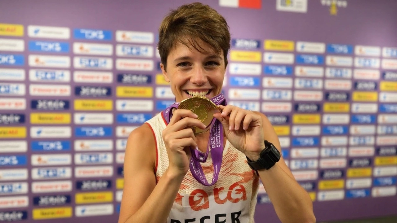 María Pérez revalida el oro mundial en los 35 km marcha en Tokio 2025